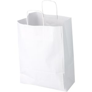 Produktbild für Papiertüten Mailmedia weiß