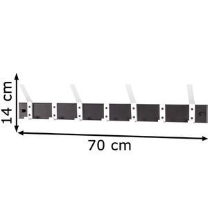 Produktbild für Kleiderhaken Haku-Möbel 19593, aus Metall