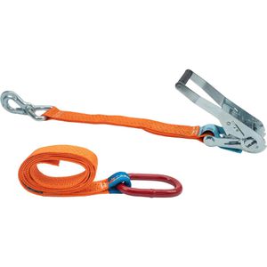 Produktbild für Spanngurt Dolezych DoZurr 5000, orange, mit Haken &amp; Ratsche