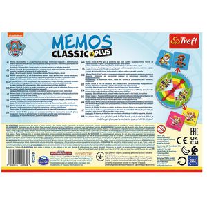 Produktbild für Kartenspiel Trefl 02269, Memos Classic &amp; Plus