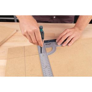 Produktbild für Tieflochmarker Wolfcraft 5215000, grau