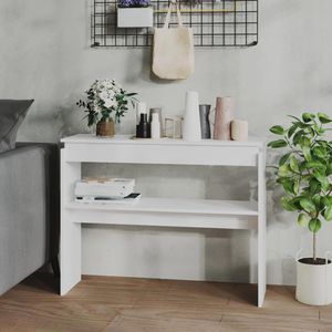 Produktbild für Konsolentisch vidaXL 808323, weiß