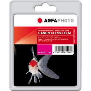 Produktbild für Tinte AgfaPhoto für Canon CLI-551M XL