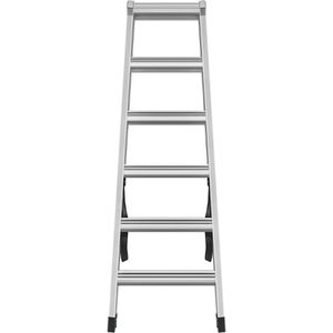 Produktbild für Stehleiter Hailo Master D100, 10000113, beidseitig begehbar