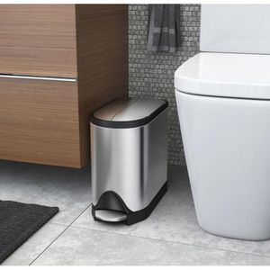 Produktbild für Mülleimer Simplehuman CW1899, silber