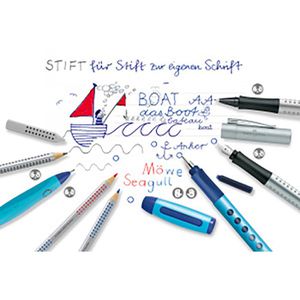 Produktbild für Silbenstift Faber-Castell Jumbo Grip bicolor