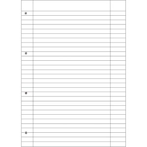 Produktbild für Briefblock Herlitz 216275 x-book, A4