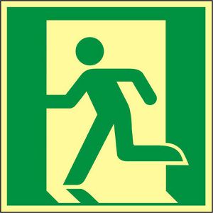 Hinweisschild Abtec ISO 7010 E001, Kunststoff