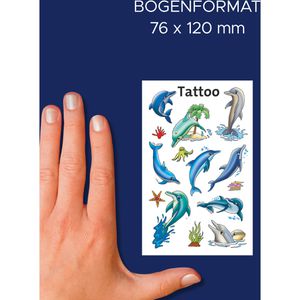 Produktbild für Temporäre-Tattoos Zweckform Z-Design 56439, farbig