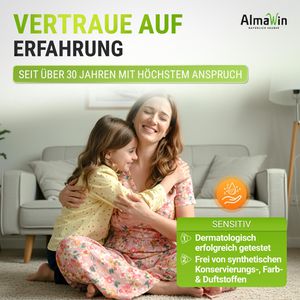 Produktbild für Weichspüler AlmaWin Orangenblüte, Konzentrat, Bio, vegan