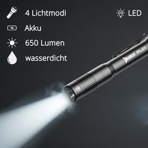 Produktbild für Taschenlampe Wuben PL01, LED, aufladbar