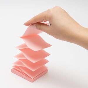 Produktbild für Haftnotizen D.RECT 9255, Zig-Zag Z-Notes, rosa