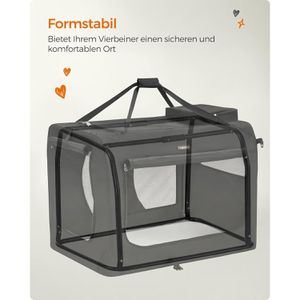 Produktbild für Tiertransportbox Feandrea Gr. XXXL, aus Stoff