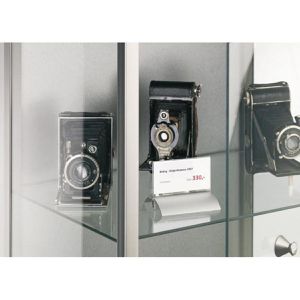 Produktbild für Tischnamensschilder Durable Presenter De Luxe, glasklar, A5