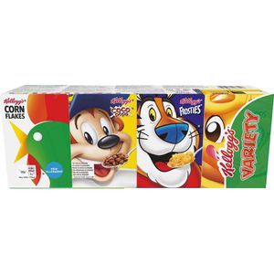 Cornflakes Kelloggs Variety Packs, 8 Pack, 205 g