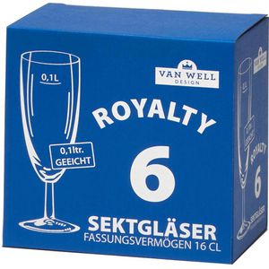 Produktbild für Sektgläser Van-Well Royalty 4434036
