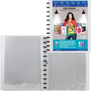 Sichtbuch Oxford 100420818 vario-zipp, aus PP, A4