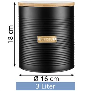 Produktbild für Vorratsdose Typhoon Otto Collection Keksdose, aus Metall