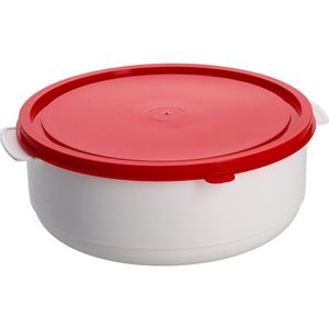 Produktbild für Mikrowellengeschirr Kigima weiß, aus Kunststoff
