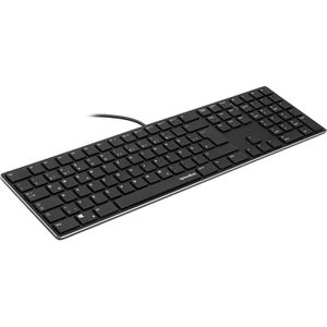 Produktbild für Tastatur Speedlink Riva Slim Metal SL-640010-BK