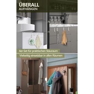 Produktbild für Türhaken 4smile zum Einhängen