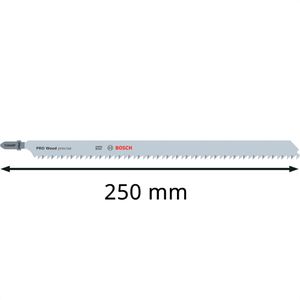 Produktbild für Stichsägeblätter Bosch PRO Wood precise T1044DP