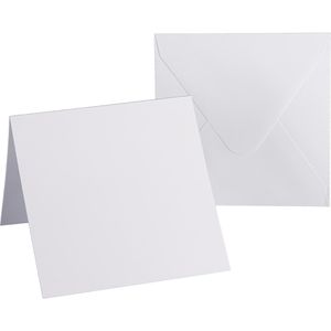 Produktbild für Faltkarten Ideen-mit-Herz 012635-02, 240g/m², weiß