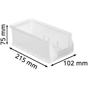 Produktbild für Sichtlagerkasten Allit ProfiPlus Box 456235, Größe 2L