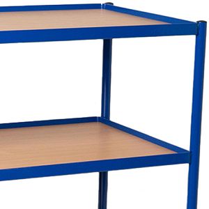 Produktbild für Tischwagen Rollcart 08-7433LB, aus Metall &amp; Holz