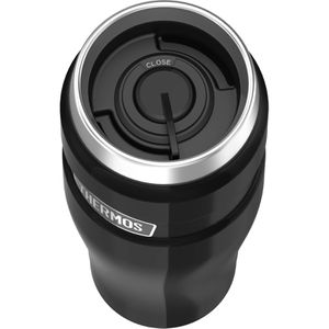 Produktbild für Thermobecher Thermos Stainless King Mug charcoal black schwarz