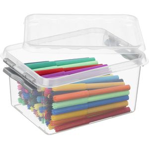 Produktbild für Aufbewahrungsbox Sunware Q-Line Box 78000609, 2L