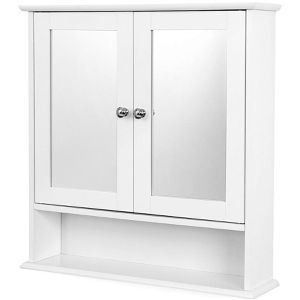 Spiegelschrank Vasagle LHC002, weiß