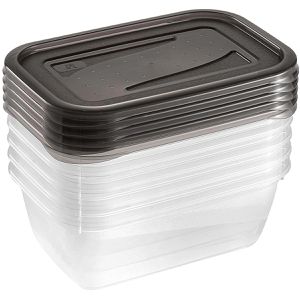 Produktbild für Frischhaltedose Keeeper fredo fresh grau, aus Kunststoff