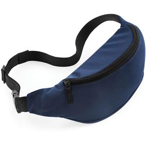 Bauchtasche BagBase BG42, aus Polyester, blau