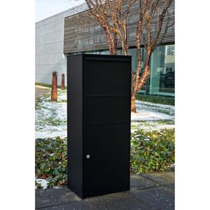 Produktbild für Paketbriefkasten Allux 800L Parcel RS, schwarz