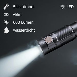 Produktbild für Taschenlampe Fenix E09R, LED, aufladbar