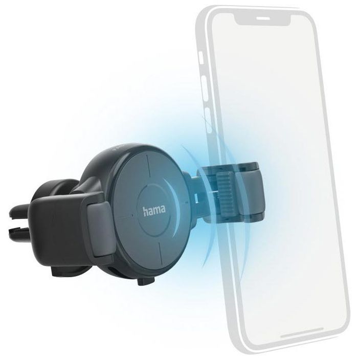 Hama Auto Handyhalterung Magnet für Lüftung, 360 Grad drehbar