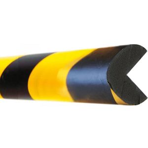 Moravia Schutzprofil Winkel, magnetisch, 1m Länge, schwarz / gelb, 30 x  30mm, Kantenschutz – Böttcher AG