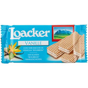 Produktbild für Waffeln Loacker Classic Vanille, Waffelschnitte