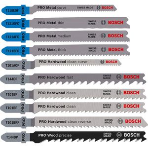 Stichsägeblätter Bosch PRO Wood & Metal Set