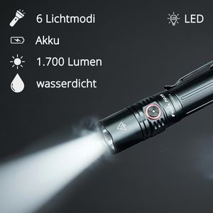 Produktbild für Taschenlampe Fenix PD35 V3.0, LED, aufladbar