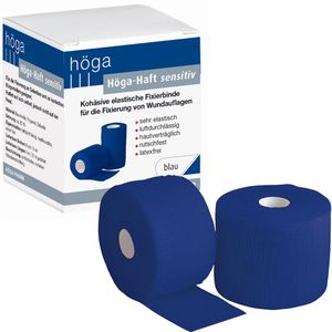 Fixierbinden Höga Haft sensitiv, blau