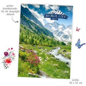 Produktbild für Bildkalender Trötsch 2027402, Berglust, Jahr 2027