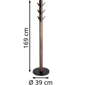 Produktbild für Garderobenständer Umbra Flapper, walnuss