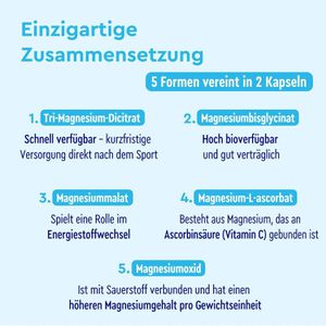 Produktbild für Magnesium gloryfeel Komplex, 180 Kapseln