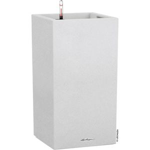 Übertopf Lechuza CANTO Stone 40 high, quarzweiß, 40x76x40 cm