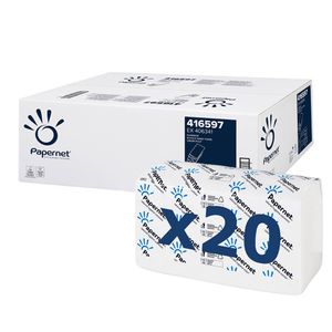 Produktbild für Papierhandtücher Papernet 416597, 2-lagig