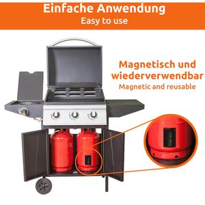 Produktbild für Gasflaschen-Füllstandsanzeige ECENCE 14040106