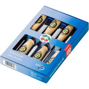 Stechbeitel Kirschen 1111000, handgeschmiedet, 6-teiliges Set