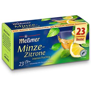 Tee Meßmer Minze Zitrone